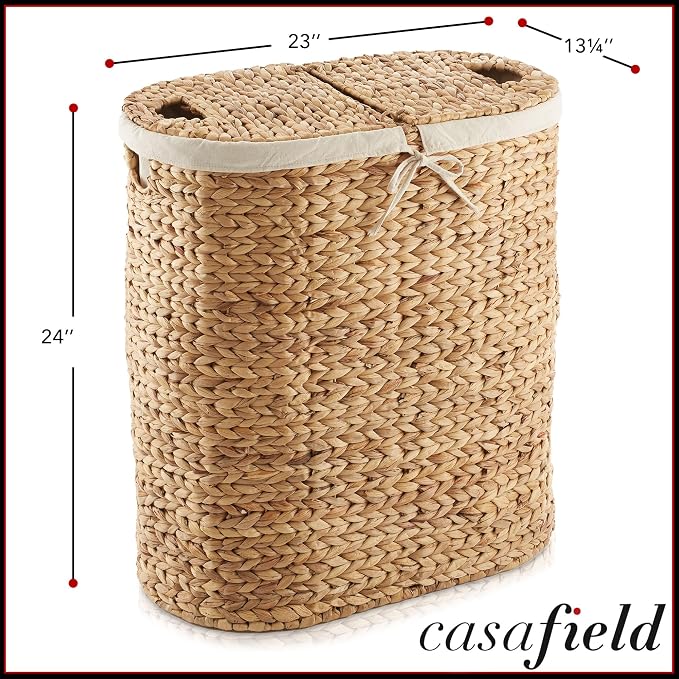 Casafield Oval Laundry Hamper - Image 7