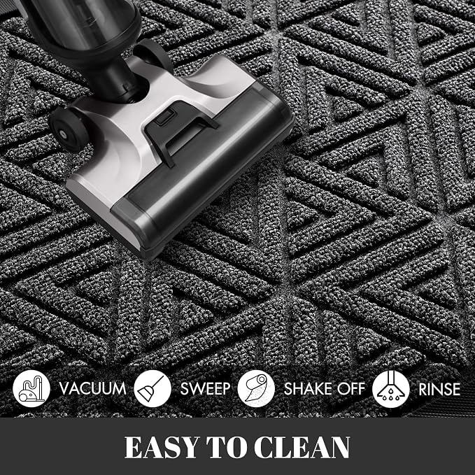 Yimobra Extra Large Door Mat 60x32, All-Weather Waterproof Non-Slip Welcome - Image 9