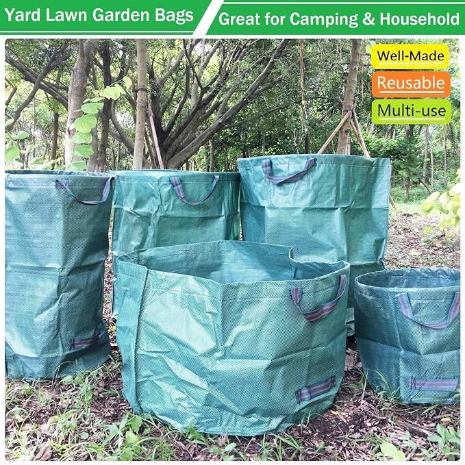 Standard 3-Pack 32 Gallons Yard Garden Bags - Image 6