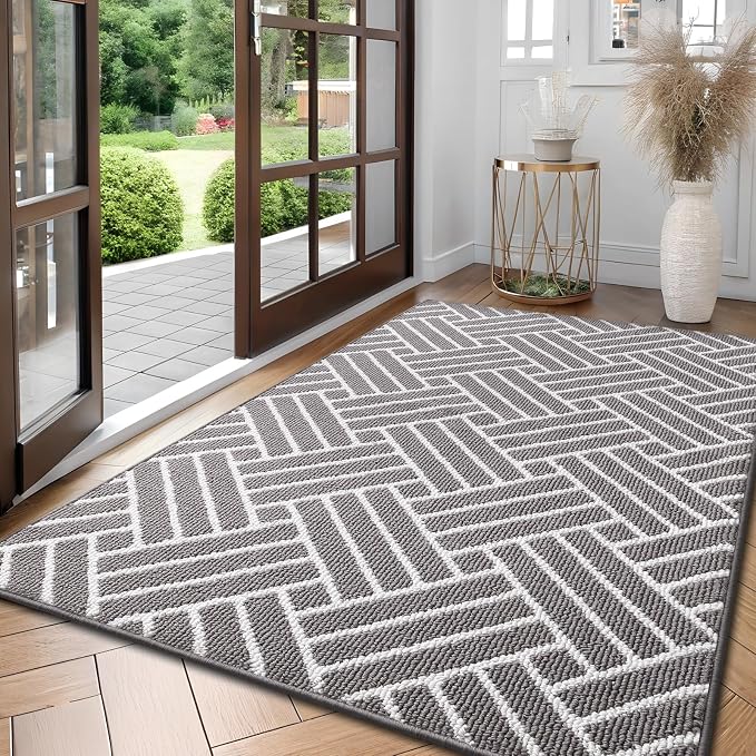 OLANLY Large Indoor Door Mat, 71x47 Inch, Dirt Resistant and Absorbent by OLANLY