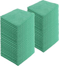 Microfiber Cleaning Cloths, 48 Pack, All-Purpose, Highly Absorbent, Washable by JDHomease