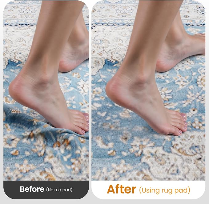 Non-Slip Rug Pad Gripper 2x6 Feet, Anti Skid Mat - Image 4