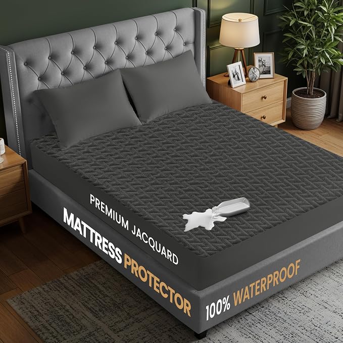Utopia Bedding Waterproof Mattress Protector Queen Size, Premium 3D Air Soft - Image 2