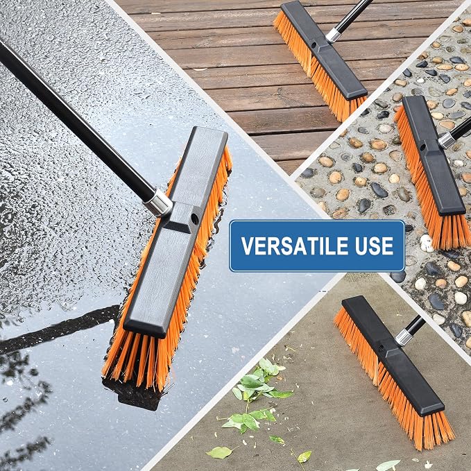 PBHEPJ 18 Inchs Push Broom Outdoor Heavy Duty, Shop Broom - Image 6