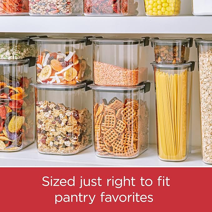 Rubbermaid Brilliance Pantry Airtight Food Storage Container, BPA-Free 7.8 Cup - Image 3
