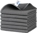 MR.SIGA Waffle Pattern Cleaning Cloths, Reusable Absorbent Microfiber Cleaning by MRSIGA