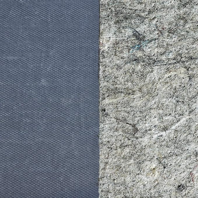 RUGPADUSA - Dual Surface - 7' Round - 1/4" Thick - Felt + Rubber - Non-Slip - Image 5