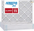 Aerostar 12x16x1 MERV 11, Pleated Air Filter, Box of 6, Made in the USA by AirFiltersDelivered
