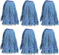 6 Packs Commercial Mop Head Replacement, Mop Heads Replacements – Heavy Duty by HIPANSIL