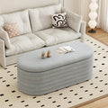 Storage Ottoman Bench, Upholstered Fabric Storages Benches End of Bed Stool by Cleanthewayyouwant