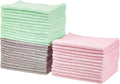 Amazon Basics Microfiber Cleaning Cloths, Non-Abrasive, Reusable and Washable by AmazonBasics