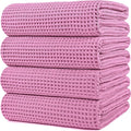 POLYTE Microfiber Oversize Quick Dry Lint Free Bath Towel, 60 x 30 in, 4 Pack by Polyte