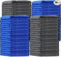 Tallew 50 Pcs Microfiber Towels 16 Inch x 16 Inch Microfiber Cloth Car Drying by Tallew