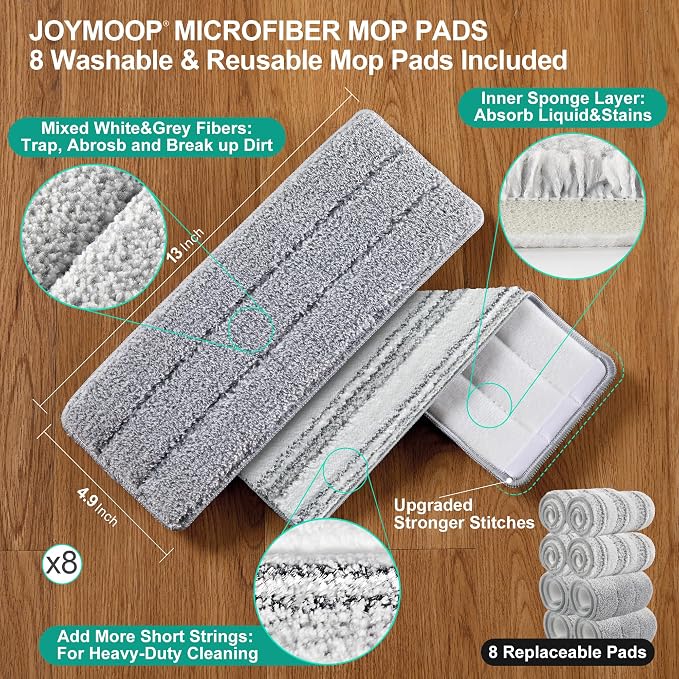 JOYMOOP Mop and Bucket with Wringer Set - Image 6