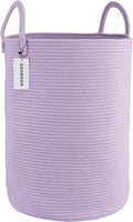 Cotton Rope Laundry Basket Hamper by XUANGUO