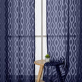 Aiyufeng Navy Blue Curtains by Aiyufeng