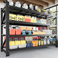 5000LBS Storage Shelves, Adjustable Industrial Shelving, 4 Tier Metal Shelving by Anxxsu