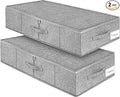 Under Bed Storage, 2 Pack Underbed Storage Container Bags by Punemi