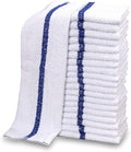 GOLD TEXTILES 120 PC New Cotton Blend White Restaurant Bar Mops Kitchen Towels by GOLDTEXTILES