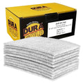 Dura-Gold Premium 6" x 9" White Light Duty Scuff Pads, Box of 10 by Dura-Gold
