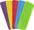 16.5 inch Reusable Mop Pads Microfiber Spray Mop Replacement Heads by H-Gamely