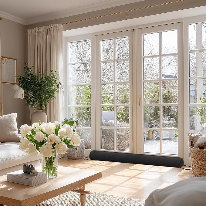 Sunolga 32" Door Draft Stopper Blocks Hot and Cold Air - Image 7