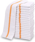60 PC New Cotton Blend White Restaurant Bar Mops Kitchen Towels by GOLDTEXTILES