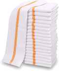 New Cotton Blend White Restaurant Bar Mops Kitchen Towels by GOLDTEXTILES