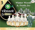 Air Wick Plug In Advanced Scented Oil, Winter Woods + Frosted Ivy, Air by AirWick
