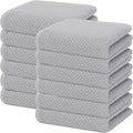 Homaxy 100% Cotton Waffle Weave Kitchen Dish Towels, Ultra Soft Absorbent Quick by Homaxy