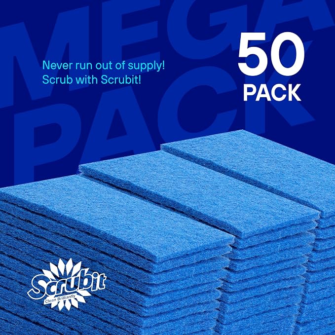 SCRUBIT 50 Pack Scouring Pad - Image 2