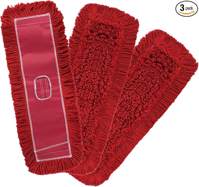 Matthew Cleaning 24'' Industrial Strength Cotton Dust Mop Refill Washable by MATTHEWCLEANINGPRODUCTS