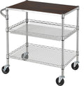 Finnhomy 3 Tier Heavy Duty Commercial Grade Utility Cart by Finnhomy