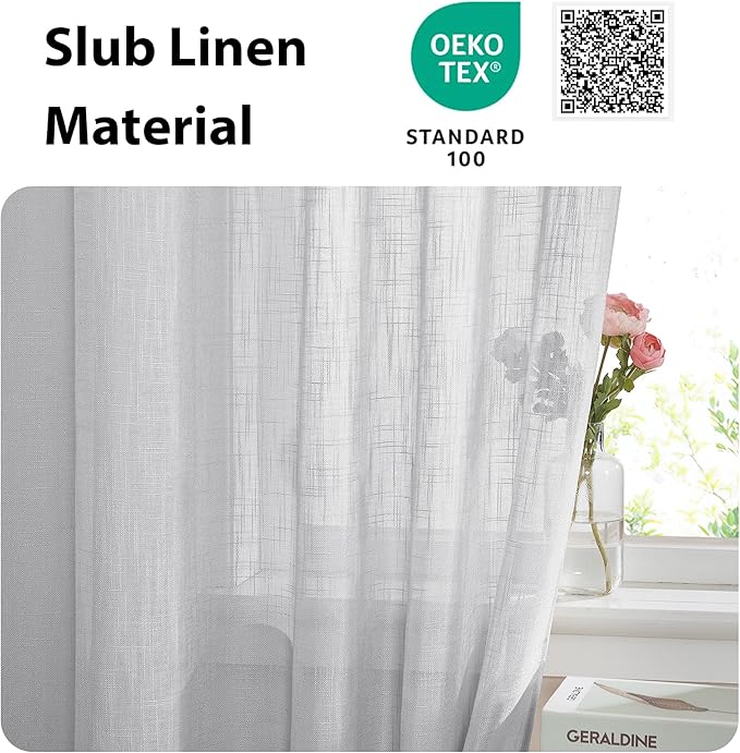 NICETOWN Translucent Door Curtain - Image 4