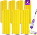 7 Count Reusable Mop Pads for Swiffer PowerMop -MEXERRIS Microfiber Wet Mops by MEXERRIS