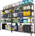 Storage Shelves, 5-Tier Adjustable Metal Industrial Utility Shelf Rack by Unknown