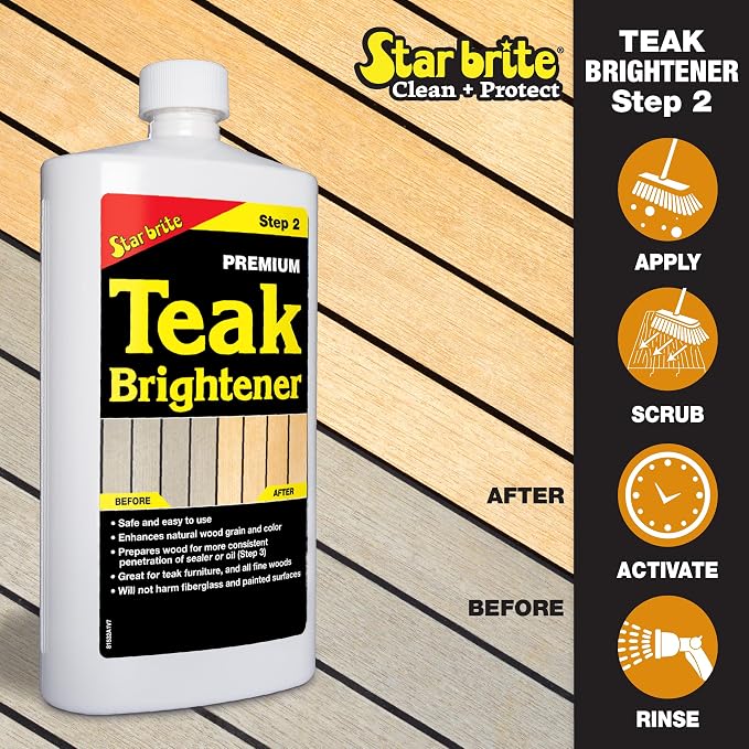 STAR BRITE Teak Care 3 Step Kit - Image 5