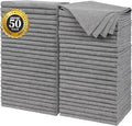 FIXSMITH Grey Microfiber Cleaning Cloth, Reusable Shop Towels, Microfiber Towels by FIXSMITH