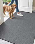 LUMI Indoor Door Mat 36"x59", Ultra Thin Low Profile Non-Slip Doormat by LUMI