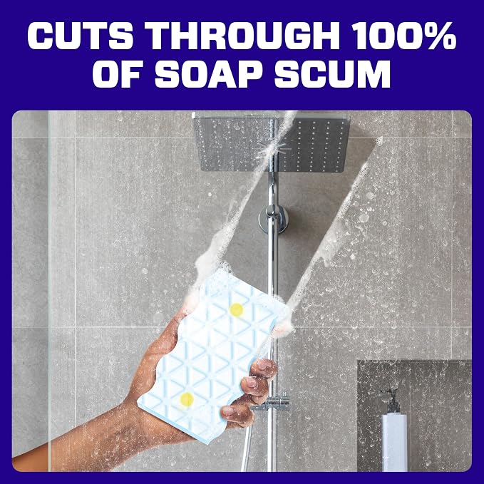 Mr. Clean Magic Eraser Sponge, Bathroom Cleaner, Soap Scum Shower & Tub Cleaner - Image 6