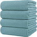 POLYTE Microfiber Oversize Quick Dry Lint Free Bath Towel, 60 x 30 in, 4 Pack by Polyte