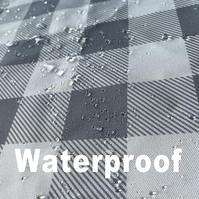 Classic Gingham Tablecloth Fabric - Image 4