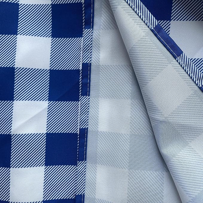 Waterproof Plaid Tablecloth Fabric - Image 9