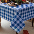 Waterproof Checkered Tablecloth Fabric by Essifunia