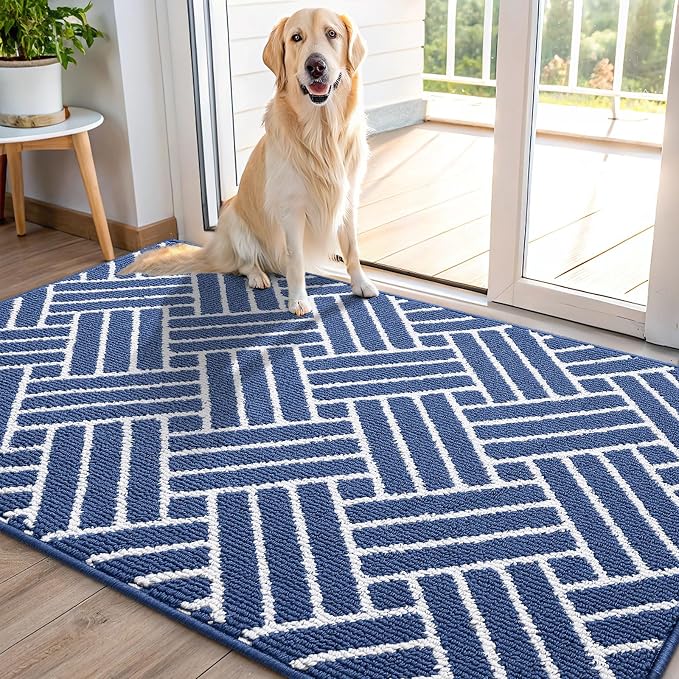 OLANLY Indoor Door Mat, 48x32 Inch, Dirt Resistant and Absorbent, Non-Slip by OLANLY