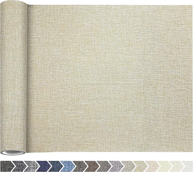 Coarse Linen Repair Patches, Self-Adhesive Linen Fabric Patches, 12X40 inch by ForABetterHomeLife