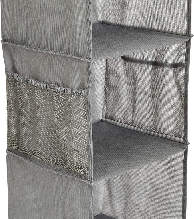 Amazon Basics 6-Tier Hanging Closet Shelf Organizer - Image 4
